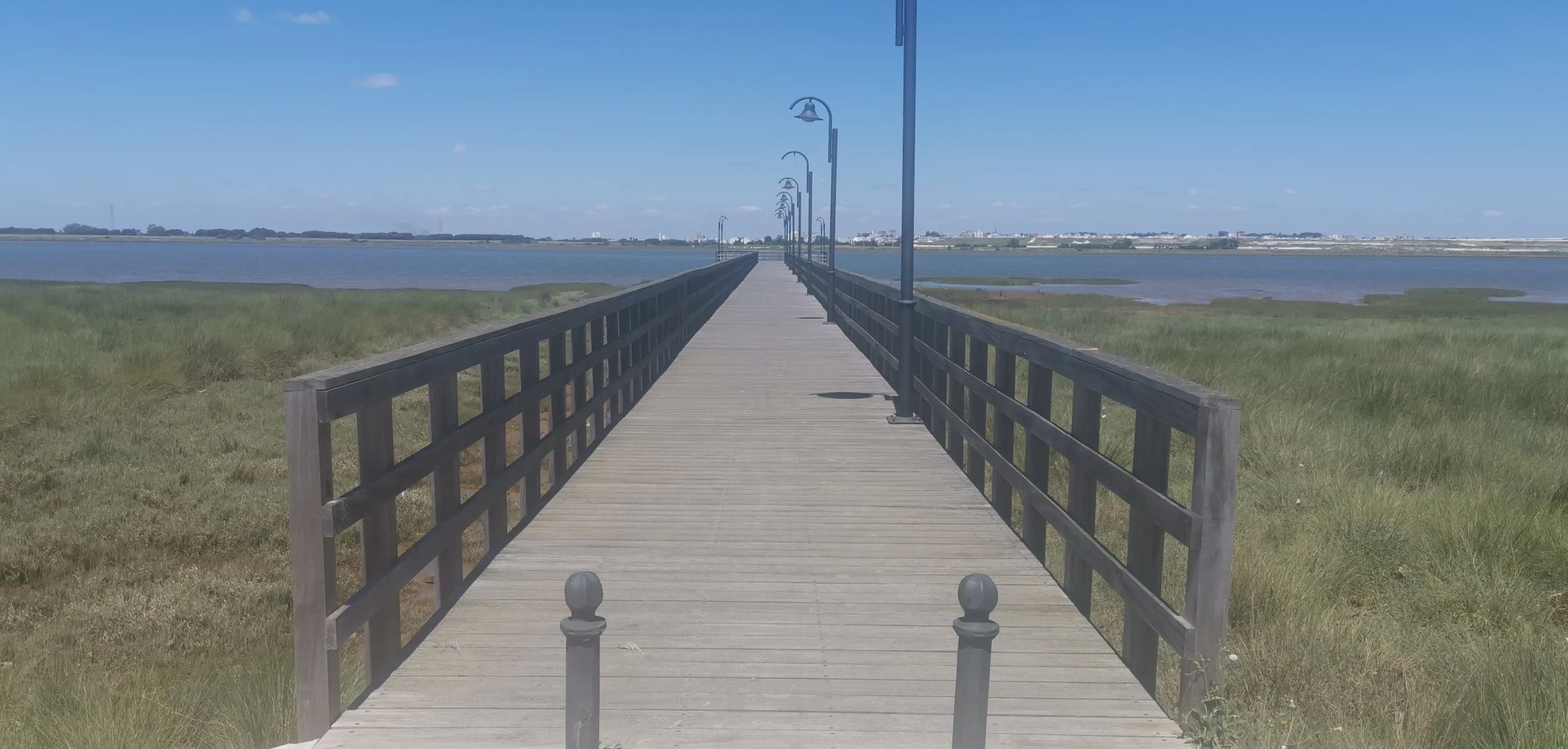 Muelle de la Calzadilla en Palos de la Frontera Muelle de la Calzadilla en Palos de la Frontera