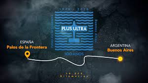 Centenario del Plus Ultra 2026 Imagen conmemorativa del centenario del vuelo Plus Ultra
