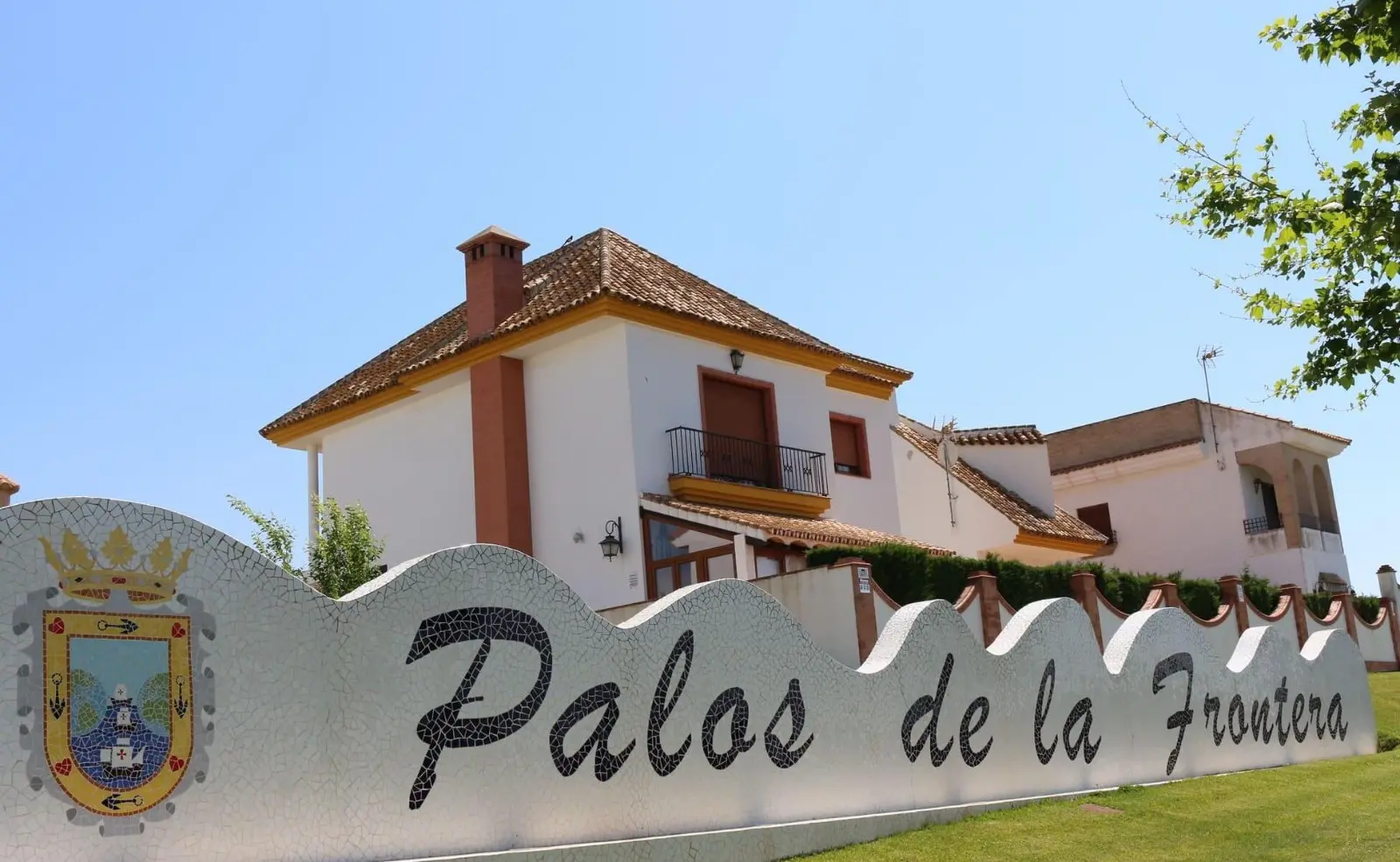 Entrada a un pueblo mágico de España Palos de la Frontera