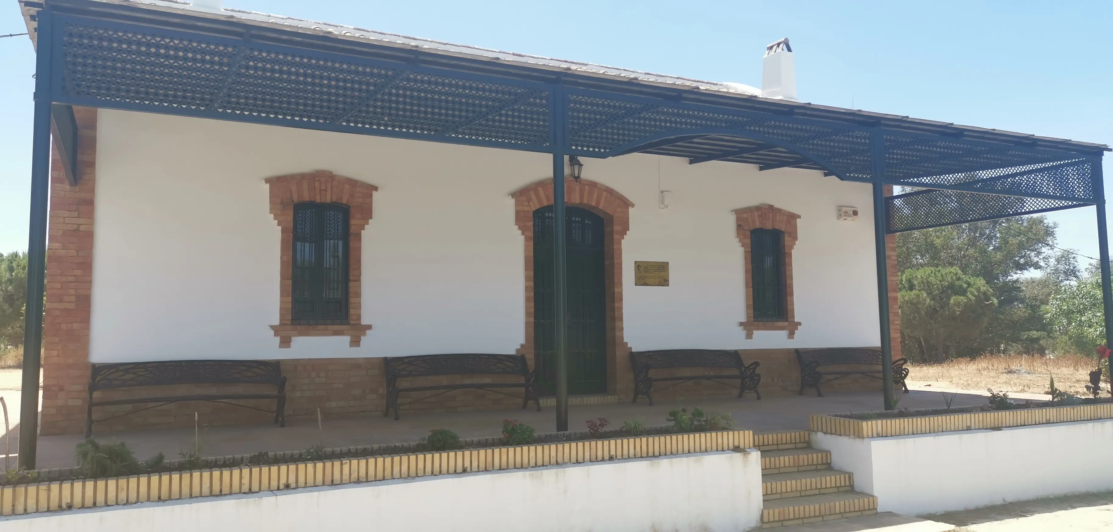 Casa donde vivió Zenobia Camprubí en Palos de la Frontera